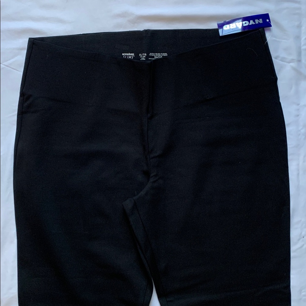 Peter Nygard Black Slims Pants - Picture 2 of 10